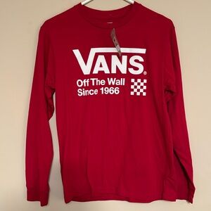 NWT Men’s Vans, Long sleeve Tee Shirt